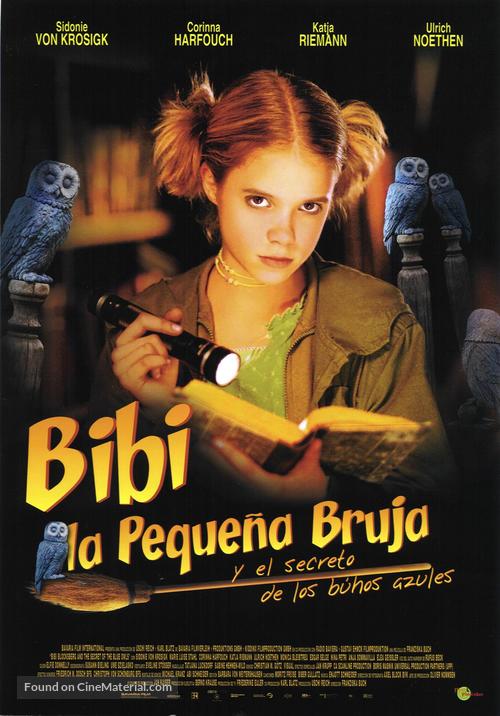 Bibi Blocksberg und das Geheimnis der blauen Eulen - Spanish Movie Poster