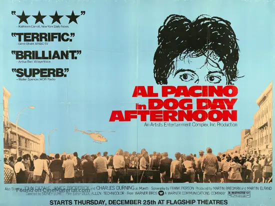 Dog Day Afternoon (1975) movie poster
