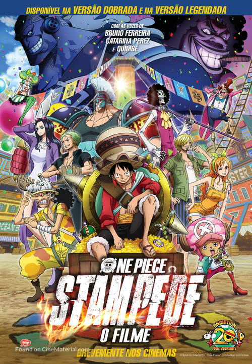 One Piece: Stampede - Portuguese Movie Poster