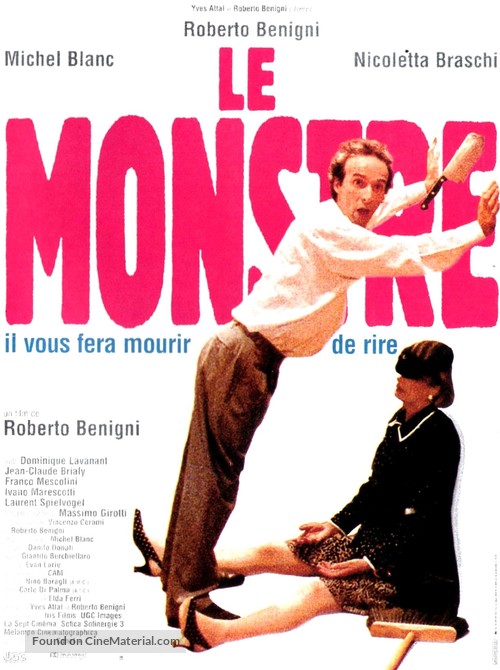 Il mostro - French Movie Poster