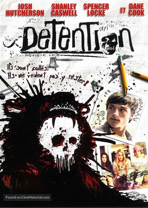 Detention - French DVD movie cover