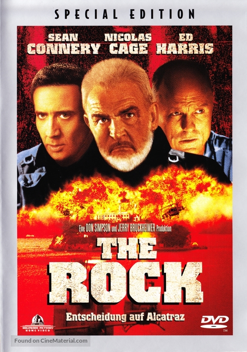 The Rock - German DVD movie cover