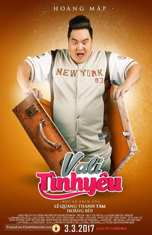 Vali t&igrave;nh y&ecirc;u - Vietnamese Movie Poster