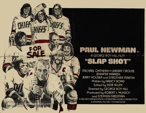 Slap Shot - Movie Poster