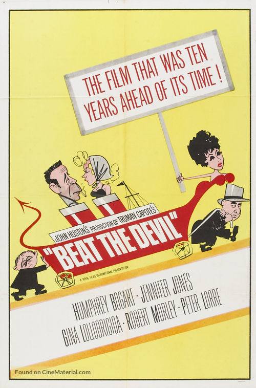 Beat the Devil - Re-release movie poster