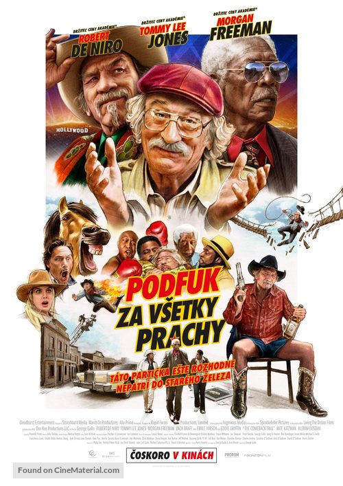 The Comeback Trail - Slovak Movie Poster