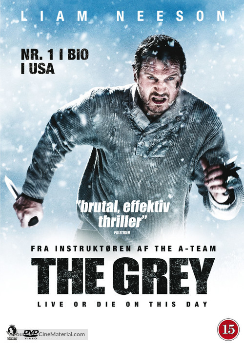 The Grey - Danish DVD movie cover