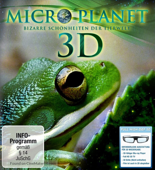 MicroPlanet 3D - German Blu-Ray movie cover