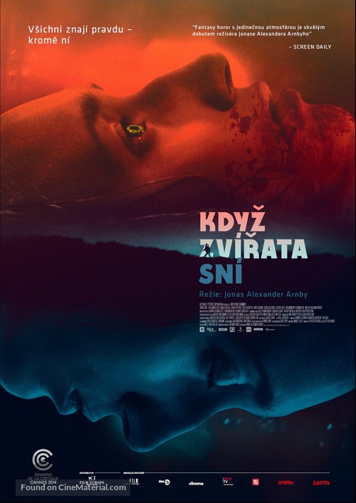 N&aring;r dyrene dr&oslash;mmer - Czech Movie Poster