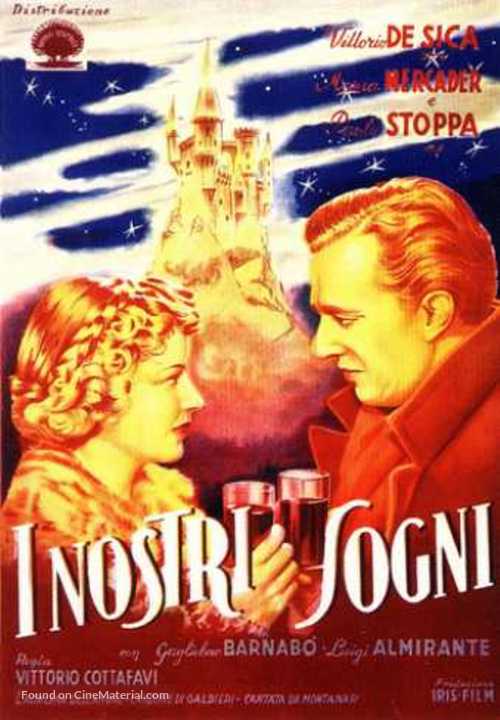 I nostri sogni - Italian Movie Poster