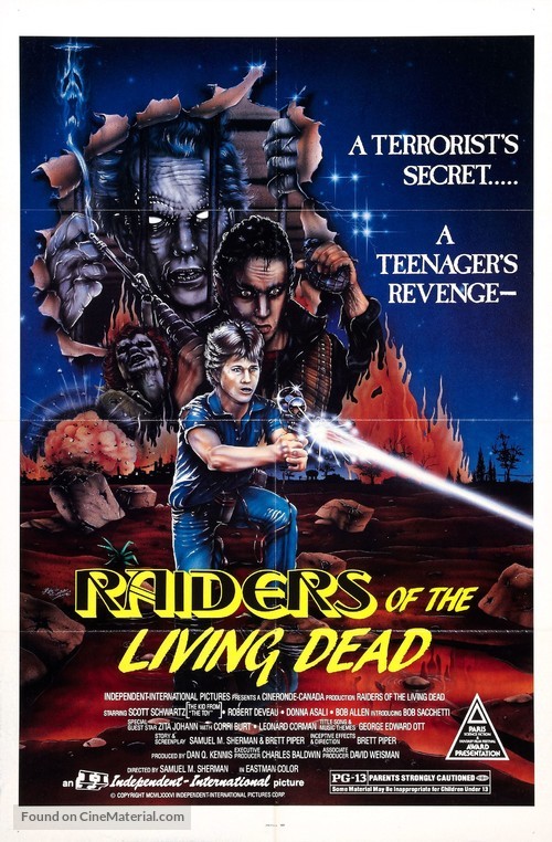 Raiders of the Living Dead - Movie Poster