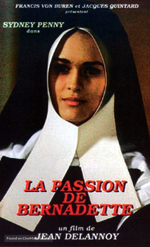 La passion de Bernadette - French Movie Poster