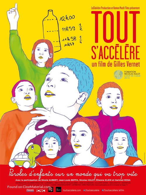 Tout s&#039;acc&eacute;l&egrave;re - French Movie Poster