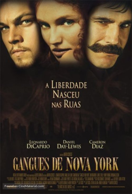 Gangs Of New York - Brazilian Movie Poster