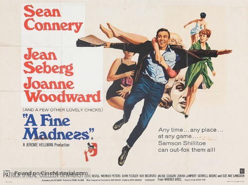 A Fine Madness - British Movie Poster