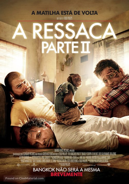 The Hangover Part II - Portuguese Movie Poster