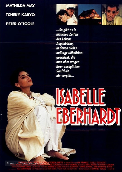 Isabelle Eberhardt - German Movie Poster