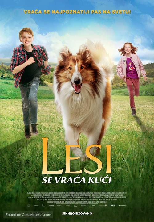 Lassie - Eine abenteuerliche Reise - Serbian Movie Poster