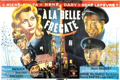 &Agrave; la belle fr&egrave;gate - French Movie Poster