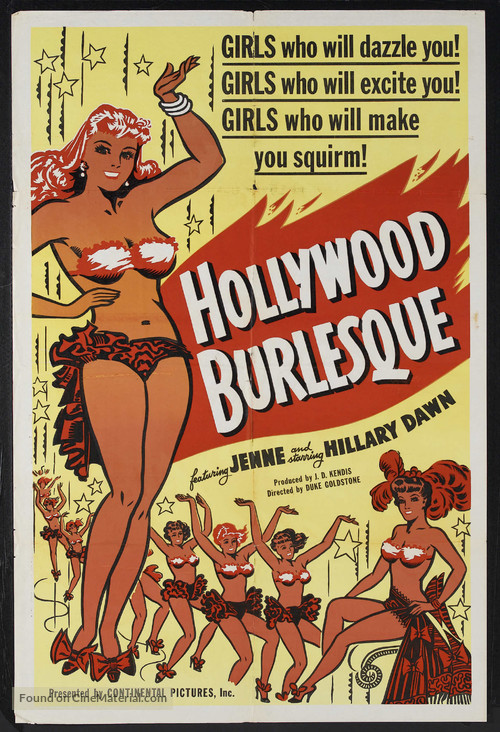 Hollywood Burlesque - Movie Poster