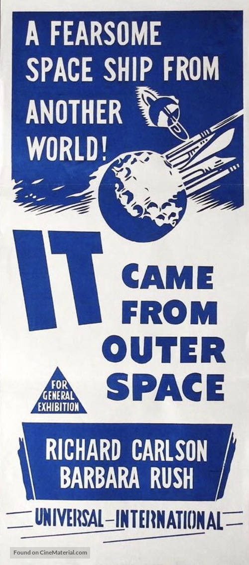 It Came from Outer Space - Australian Movie Poster