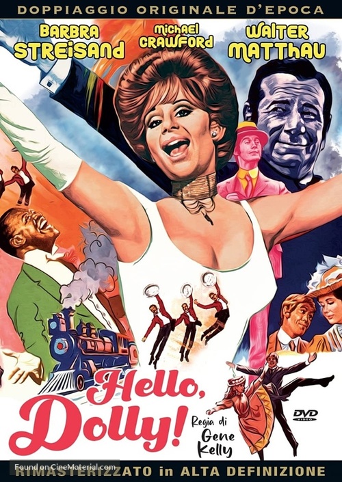 Hello, Dolly! - Italian DVD movie cover
