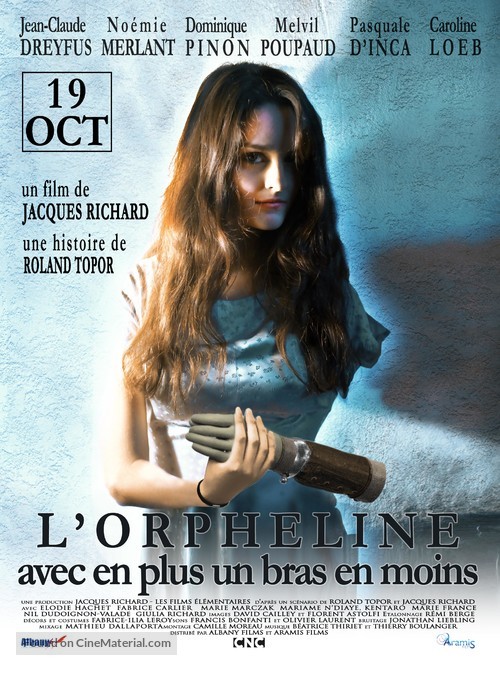 L&#039;orpheline avec en plus un bras en moins - French Movie Poster
