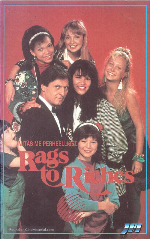 &quot;Rags to Riches&quot; - Finnish VHS movie cover