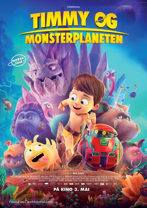 Terra Willy: La plan&egrave;te inconnue - Norwegian Movie Poster