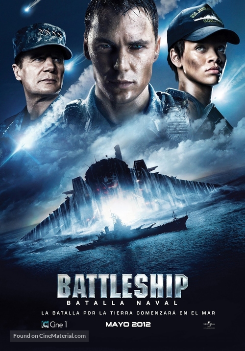 Battleship - Argentinian Movie Poster