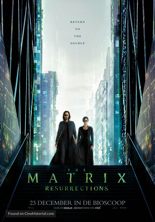 The Matrix Resurrections - Dutch Movie Poster