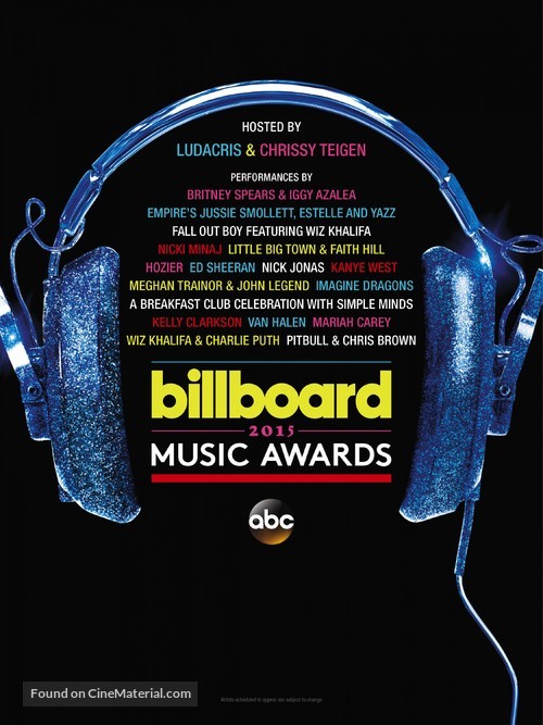 2015 Billboard Music Awards - Movie Poster