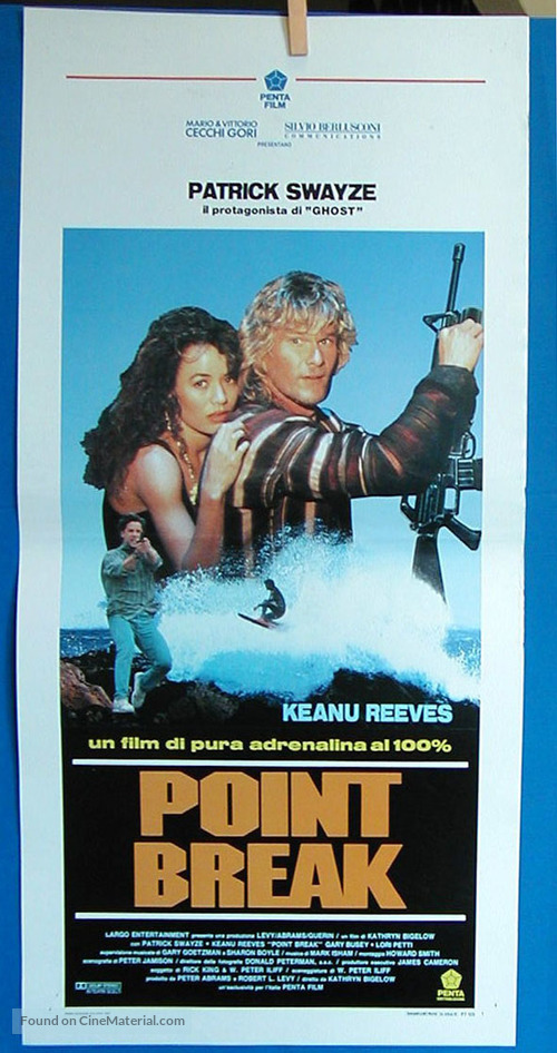 Point Break - Italian Movie Poster