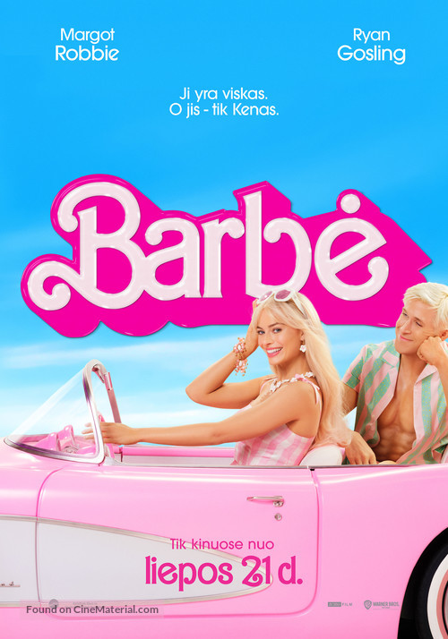 Barbie - Lithuanian Movie Poster