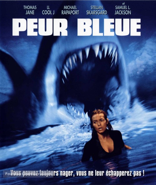 Deep Blue Sea - French Movie Cover