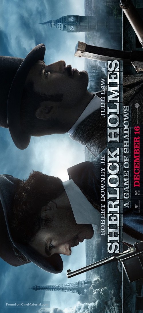 Sherlock Holmes: A Game of Shadows - Movie Poster