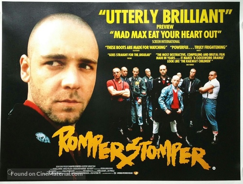 Romper Stomper - British Movie Poster