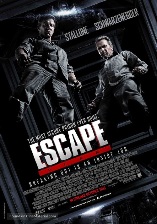 Escape Plan - Malaysian Movie Poster