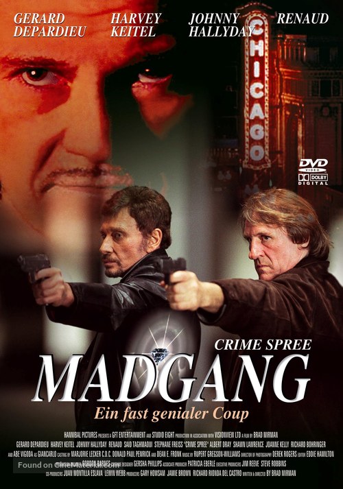 Crime Spree - German Movie Cover