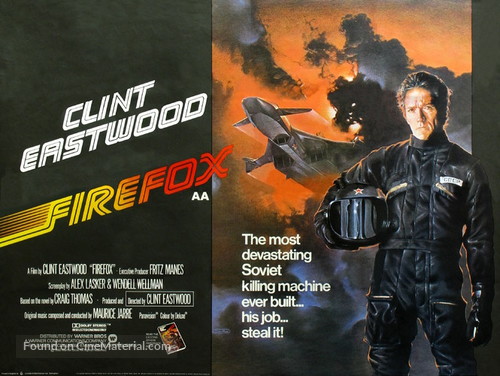 Firefox - British Movie Poster