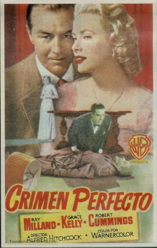 Dial M for Murder - Spanish Movie Poster