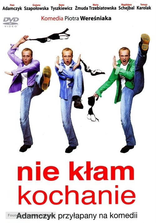 Nie klam, kochanie - Polish Movie Poster