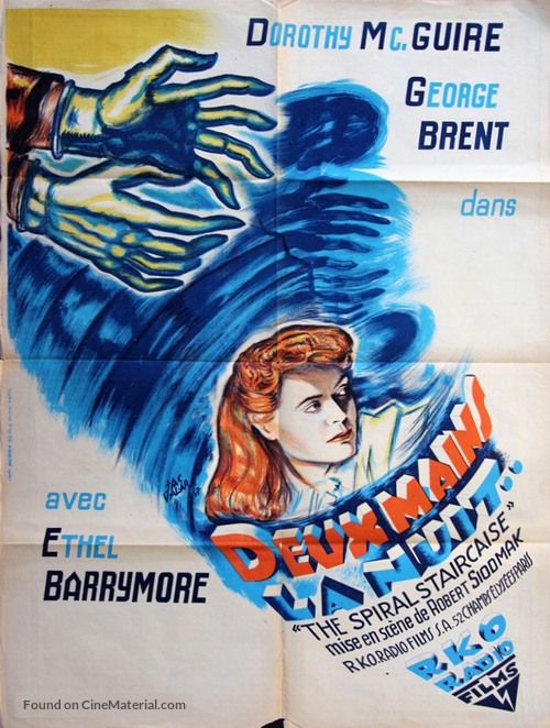 The Spiral Staircase - French Movie Poster