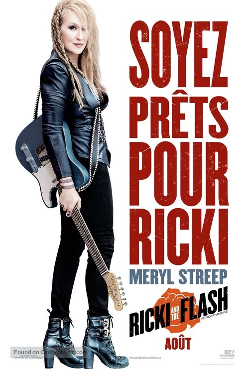 Ricki and the Flash - Canadian Movie Poster