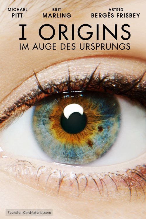 I Origins - German DVD movie cover