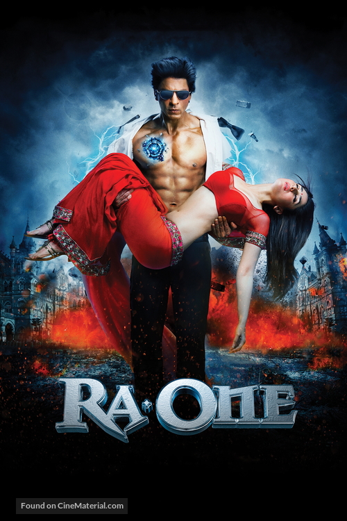 RA. One - Indian DVD movie cover