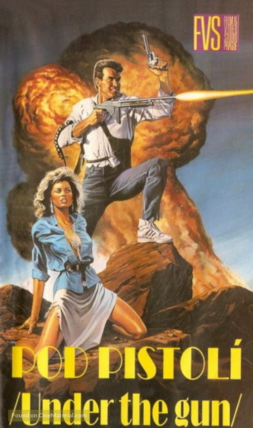 Under the Gun - Slovak VHS movie cover