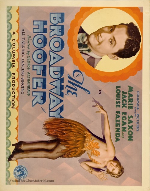 The Broadway Hoofer - Movie Poster