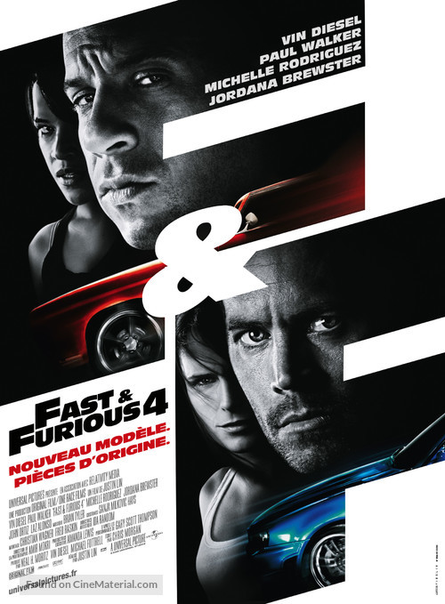 Fast &amp; Furious - French Movie Poster