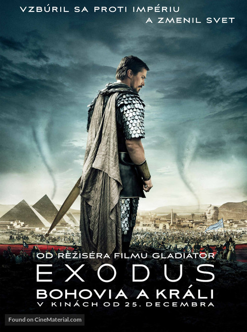 Exodus: Gods and Kings - Slovak Movie Poster